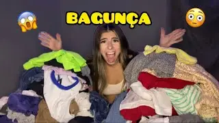 ORGANIZANDO MEU GUARDA ROUPA…