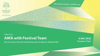 AMA with Festival Team | Bangalore Literature Festival 2025