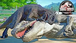 E750 Scorpius Rex, T-REX, Ceratosaurus, Monolophosaurus, I-REX, Baryonyx 🌍 JURASSIC WORLD EVOLUTION
