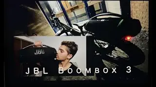 JBL Boombox 3 install in a E-bike#blutoothspeaker #crazyguy #adventures