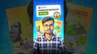 How to Cover Backlogs in 1 Day? ✅ | Class 10th | #shorts #ytshorts #class10