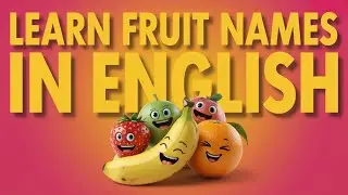 Fruits Vocabulary Song for Children | Learn English with Fun Nursery Rhymes and Kids Songs 📖