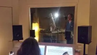 Ally The Fiddle: Studio Snippet with Buzz Dee