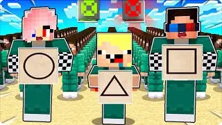 😰 ИГРА в КАЛЬМАРА! ЛЕСКА ШЕДИ НУБИК НОВЫЕ ИСПЫТАНИЯ ЧАСТЬ 2!