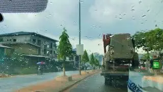 Balade dans la ville de Douala en voiture (de LOGPOM &agrave; JAPOMA) #12.07.2023