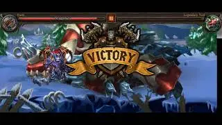 Luchando contra los 3 Bosses en Boss Party | EHW | Epic hero war