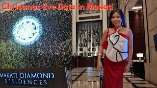 Christmas Eve Dinner in Makati 🎄 | Romantic Date with My American Bf at Makati Diamond Residences