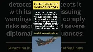 When a US Fighter Jet Enters Russian Airspace