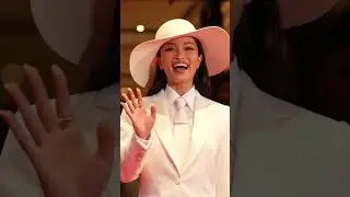 Anna Sawai #suit #tie #fashion