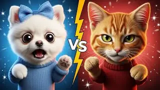Fluffy vs Leo: Who's More DRAMATIC?! 😱 (You Won't Believe Who Wins!)