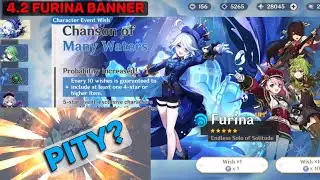 God of Justice Hydro Archon: FURINA SUMMONING PULLS - Chanson of Many Waters | Genshin Impact 4.2
