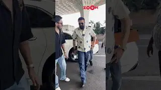 Sanjay Dutt makes a fashion statement with his airport STYLE! 😍😎 #sanjaydutt #shorts