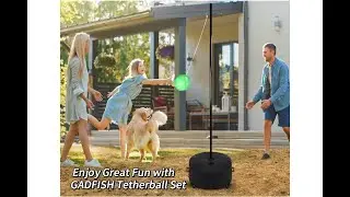 GADFISH Heavy-duty Tetherball Set