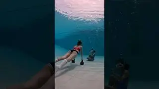 Our version of &ldquo;girls just wanna have fun&rdquo; 🤪 #freediving #underwatersport #freedive #freediving