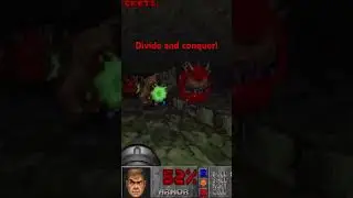 Baron of Hell and Cacodemon fight each other! #doom #chopin #gaming