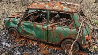 ASMR Car Restoration | American Leyland Mini 1000 Full Restoration from Scrap to New