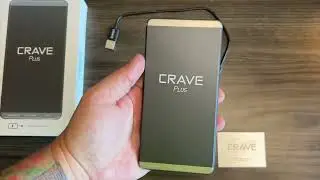 Crave Plus Slim 10000mAh Power Bank Unboxing