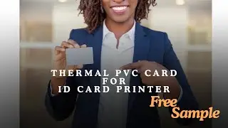 Free Sample pan India Thermal PVC Card for ID Card Printer
