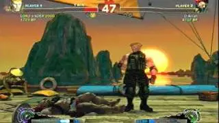 Super Street Fighter 4 - LORD VADER 2000 (Guile) vs. D Arrah (Akuma) (ASR 360 Battles)