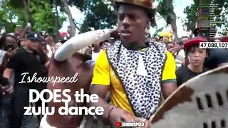 Ishowspeed Does the Zulu Dance in SouthAfrica...