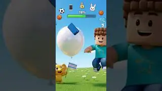 The Yellow Elephant&rsquo;s Giant Balloon Battle!&rdquo; 🐘💥🎈 #challenge #poppballons #funny #comedy