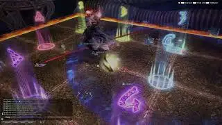 FFXIV Blind MINE P8S P1 prog (Dog Pattern) 19.7.2025