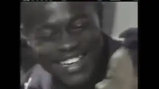 Being a Dad with Former Ghanaian football star Odartey Lamptey somewhere in the late 90's.