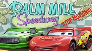 Cars - Palm Mile Speedway Stop-Motion Race
