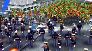 US Forces Clash With A Massive GLA Revolt | Generals Shockwave Chaos Mod - Mission Map