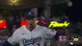 After convincing Dave Roberts to leave him in the game, Blake Snell strikes out Otto Kemp