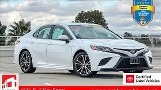 Certified 2020 Toyota Camry Carson, CA #97289