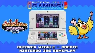 Chicken Wiggle - Create | Nintendo 3DS Gameplay