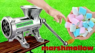 EXPERIMENT MARSHMALLOW VS MEAT GRINDER