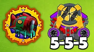 Can RANDOM 5-5-5 Towers Beat ELITE Bloonarius? (Bloons TD 6)