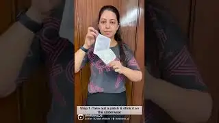 Sirona pain relief heat patch! #shorts #trending #viral #blogger #sironahygiene#bodycare #painrelief