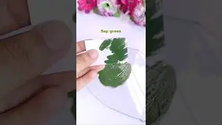 How to make sap green colour||#shortvideo #viral #shorts #viralvideo #colourmixing #youtubeshorts