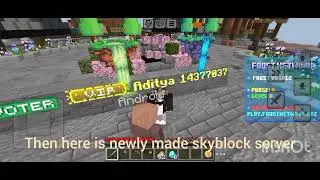 New hypixel like skyblock server Java+pe