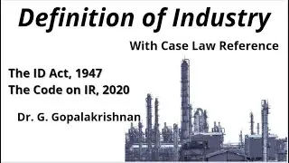 Definition of Industry (With Case Law Reference)