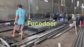 Fireproof rolling door ei 60