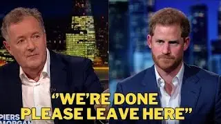 Piers Morgan Kicked Off Prince Harry From His Show After Heated Argument