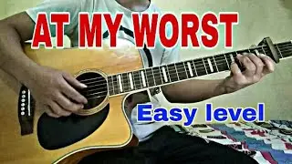 At my worst guitar cover- easy level-(pinksweat$)beginner-Row well I need somebody who can love me