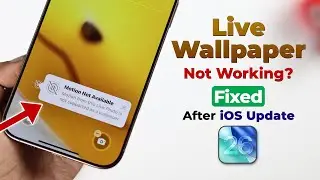 iOS 26 &mdash; живые обои не работают на iPhone! [Исправлено]