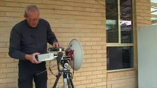 Four Transverters, One Dish