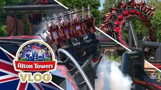 Nemesis Reborn was OPEN!! Our Alton Towers REDEMPTION Visit!