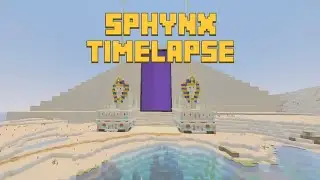 I Built a Massive Sphinx in Minecraft (Timelapse)