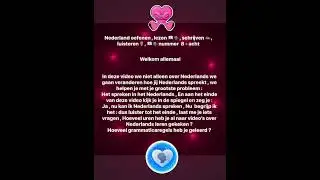 Nederland oefenen , lezen 📖🗣️, schrijven ✍🏽, luisteren👂🏽, 📖🗣️nummer  8 - acht