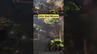 Orks Bad Moons #warhammer40k #warhammer #gaming #dawnofwar3 #dawnofwarcinematic #badmoons #waaagh