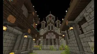 Minecraft 1.15.2 Городок на сервере Moonshard