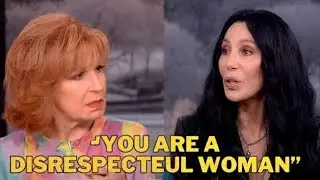 Cher HUMILIATES Joy Behar LIVE On The View After Heated Argument