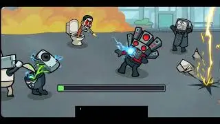 Toilet Monster 456 Battle || toilet squid game , skibidi toilet 75